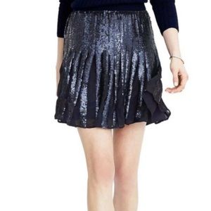 NWT Banana Republic sequin pleated skirt